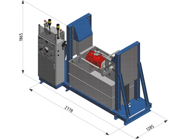 Safety and shut-off valve test benches, Test automats | Metrus GmbH