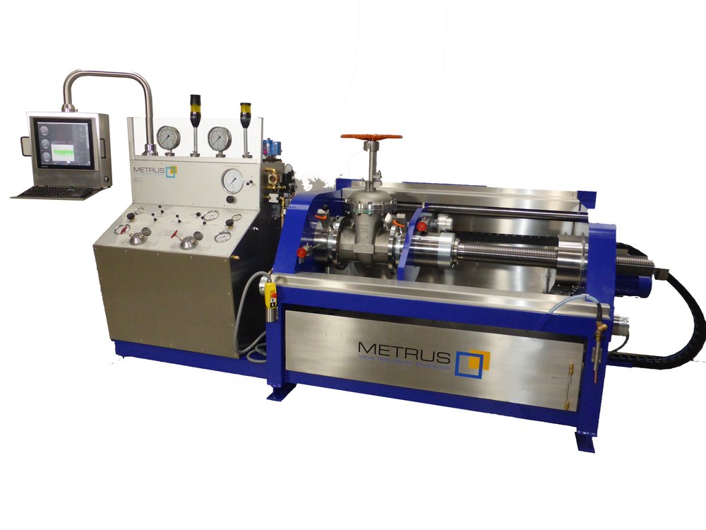 Safety valve test benches, Online safety valve test (TESON III) | Metrus GmbH