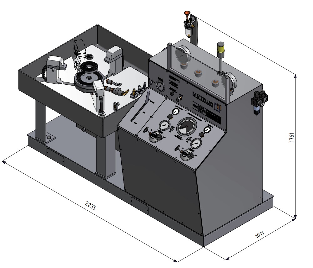 Vacuum tester mobile, Mobile pressure generator | Metrus GmbH