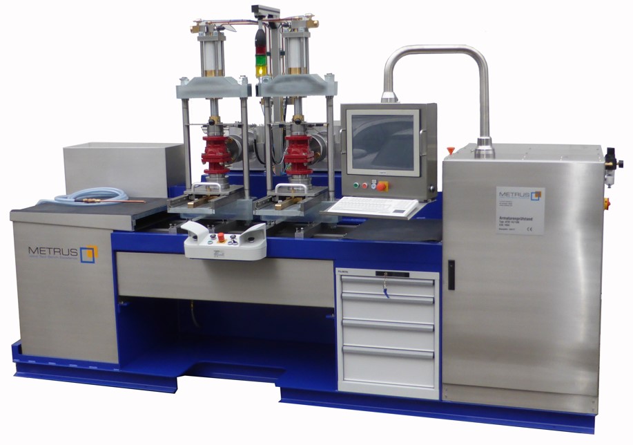Safety valve test benches, Safety and shut-off valve test benches | Metrus GmbH