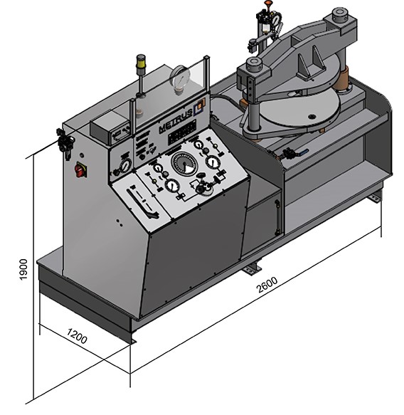 Special machine construction, Flap test benches | Metrus GmbH