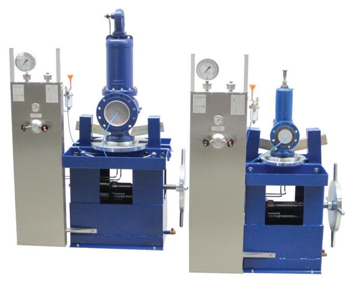 Flap test benches, Mobile safety valve test benches | Metrus GmbH