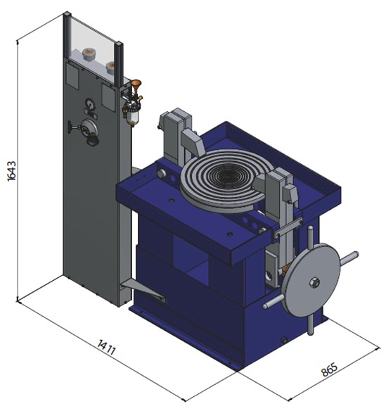Online safety valve test (TESON III), Measuring cascade | Metrus GmbH