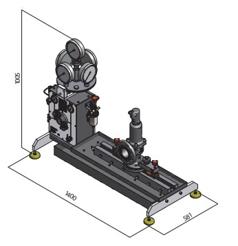 Special machine construction, Safety valve test benches | Metrus GmbH