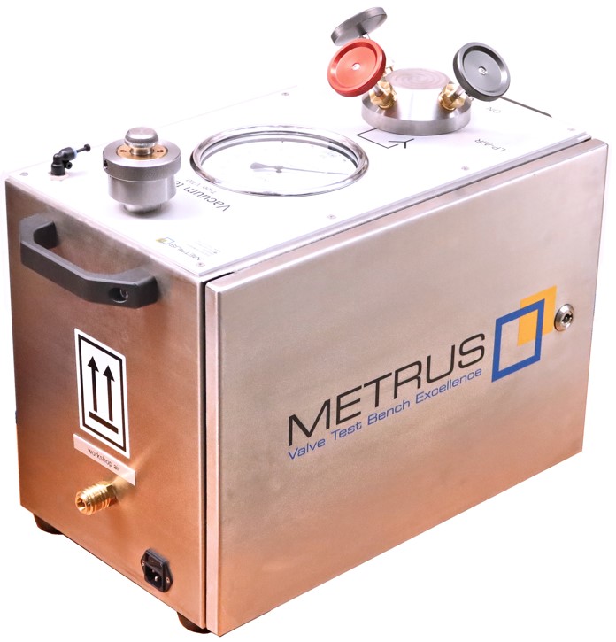 Laser bubble counter, Mobile pressure generator | Metrus GmbH