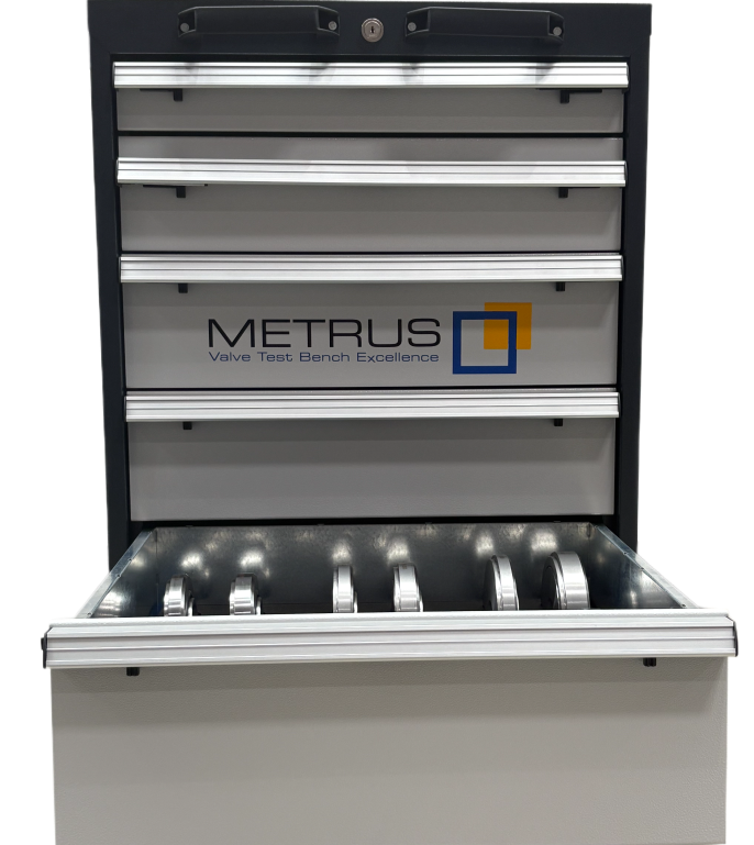 Measuring cascade, Safety valve and universal test benches | Metrus GmbH